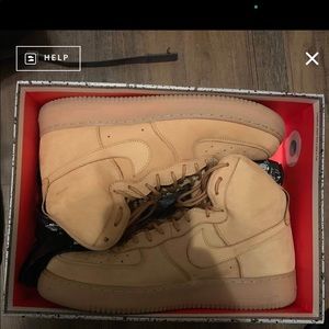 Air Force 1 high wheat